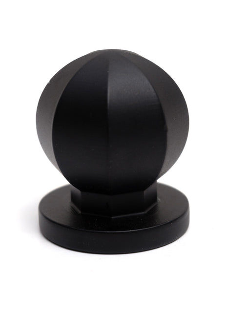 Round Black Cabinet Knobs Aluminium Drawer Knobs