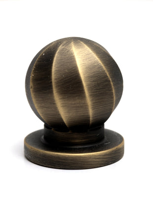 Round Antique Brass Cabinet Knobs Aluminium Drawer Knobs