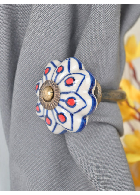 Curtain Tie Backs Hook Decorative Wall Hook- Multi design (Set of Two)