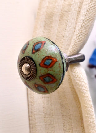 Curtain Tie Backs Hook Decorative Wall Hook- (Set of Two)