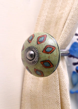 Curtain Tie Backs Hook Decorative Wall Hook- (Set of Two)