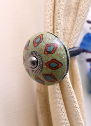 Curtain Tie Backs Hook Decorative Wall Hook- (Set of Two)