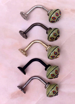 Curtain Tie Backs Hook Decorative Wall Hook- (Set of Two)