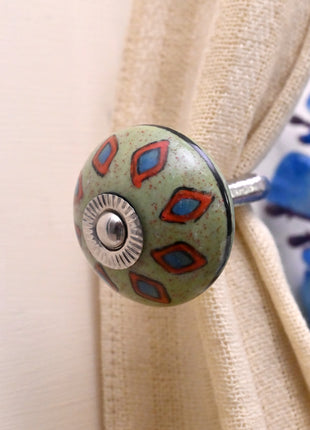Curtain Tie Backs Hook Decorative Wall Hook- (Set of Two)