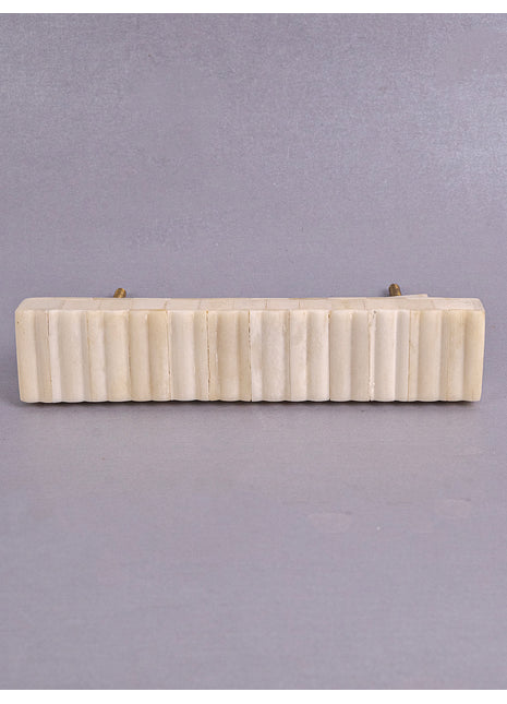 Natural Handmade Horn Bone Drawer Pull-White