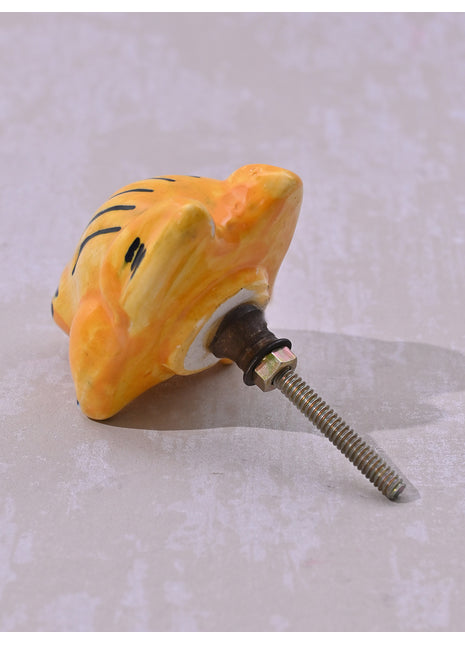 Frog Design Ceramic Kids Room Cabinet Knob