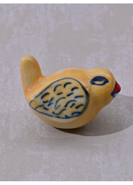 Kids Bird Design Ceramic Cabinet Knob