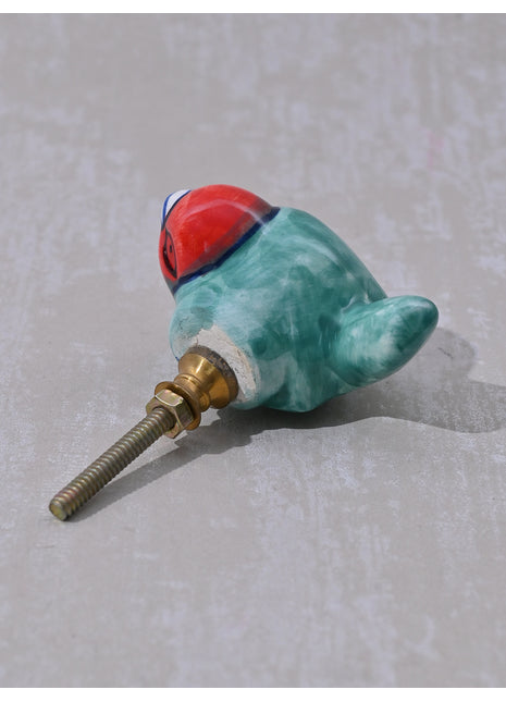 Childerns Cute Bird Ceramic Cabinet knob