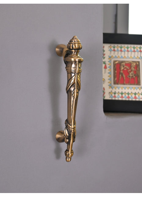 Brass Door Handle Vintage Style Cabinet Pulls - Pure Brass Furniture Hardware for Home Decor & Renovation