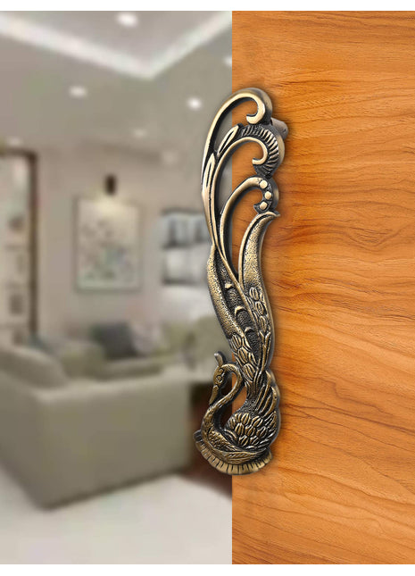 Brown Peacock Design Vintage Hardware for Cabinets & Doors Decorative Pulls