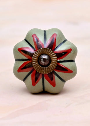 Multicolor Ceramic Door Knob