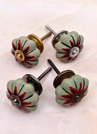 Multicolor Ceramic Door Knob