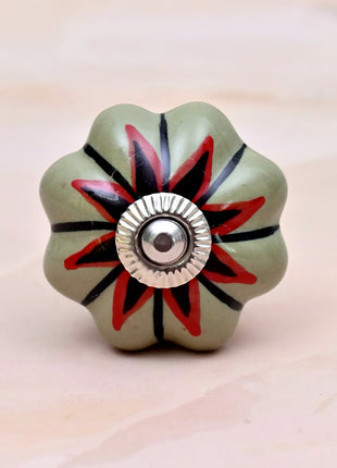 Multicolor Ceramic Door Knob