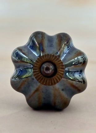 Hand Painted Ceramic Door Knob