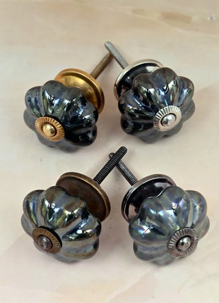 Hand Painted Ceramic Door Knob