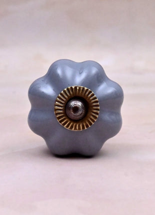 Gray Ceramic Door Knob