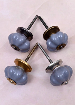 Gray Ceramic Door Knob