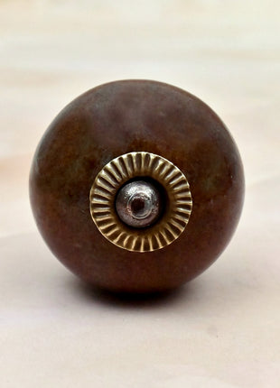 Brown Ceramic Door Knob