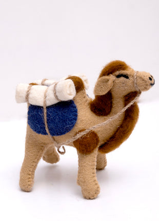Wool Felt Decorative Camel – Handmade Artisan Home Decor ( 1 Pair)