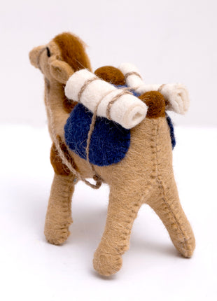 Wool Felt Decorative Camel – Handmade Artisan Home Decor ( 1 Pair)