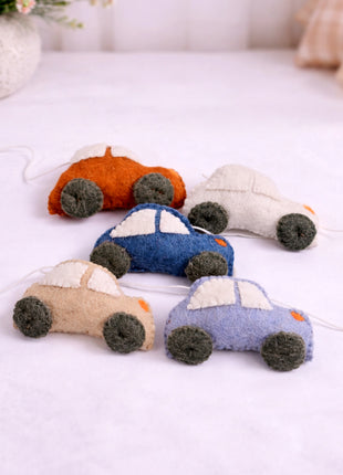 Car Wool Felt Garland  Home Decor