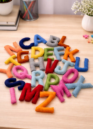 Personalized Felt Name Garland – Custom Baby Name Banner with Soft Felt Letters for Nursery & Baby Shower Decor