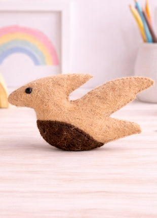 Dinosaur Set Wool Felt – 14–15 cm Handmade Décor