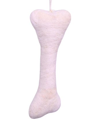 Handmade Wool Felt Bone Toy – Soft Pet-Friendly Hanging Chew Décor