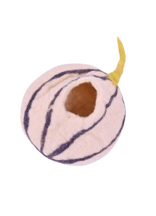 Handcrafted Wool Felt Bird Nest – Cozy Hanging Nest Décor for Home & Garden