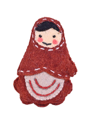 Heritage Wool Felt Matryoshka Hanging Doll