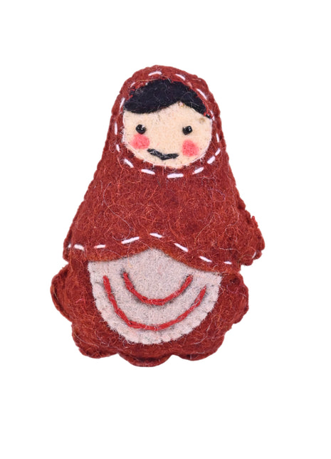 Heritage Wool Felt Matryoshka Hanging Doll