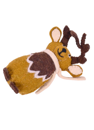 Festive Wool Felt Hanging House Ornament