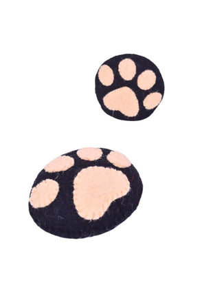 Handcrafted Whimsical Wool Felt Sloth Hanging Ornament (Pack of 2)
