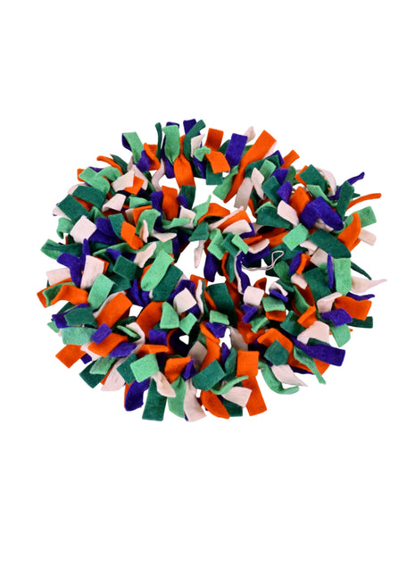 Handcrafted Festive Multi-Color Wool Felt Garland