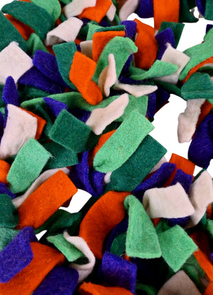 Handcrafted Festive Multi-Color Wool Felt Garland