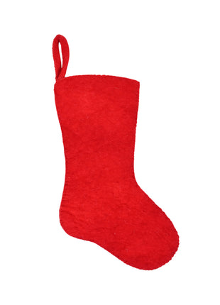 Artisan Wool Felt Snowflake Stocking Ornament