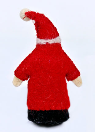 Handmade Wool Felt Santa Claus Hanging Ornament – Christmas Tree Decoration & Holiday Home Décor