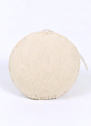 Handmade Wool Felt Christmas Wreath Ornament – Festive Holiday Hanging Decoration for Christmas Tree & Home Décor