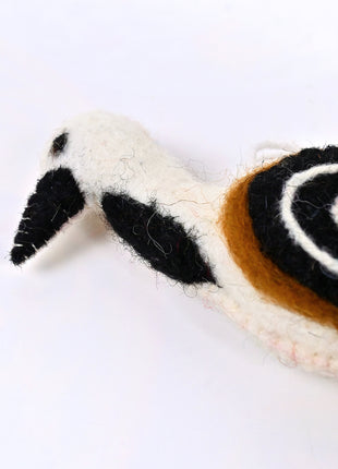 Handmade Stork Wool Felt Hanging Ornament – Cute Bird Decoration for Nursery, Baby Room & Home Décor