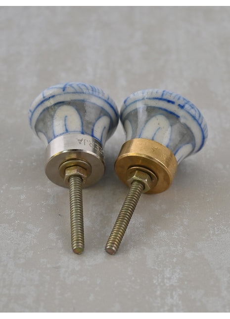 Blue Design Drawer Knob