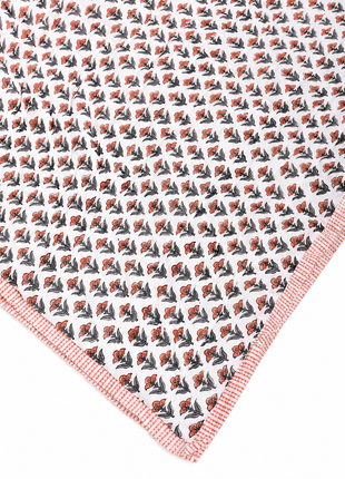 Reversible Floral Cotton Quilt – Handmade Double-Sided Printed Quilt