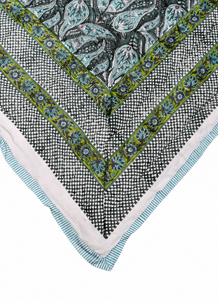 Premium Double-Sided Block Print Cotton Quilt – Reversible Summer Quilt
