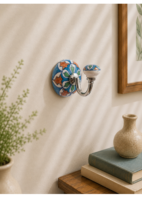 Handmade Ceramic Round Wall Hook/coat hook