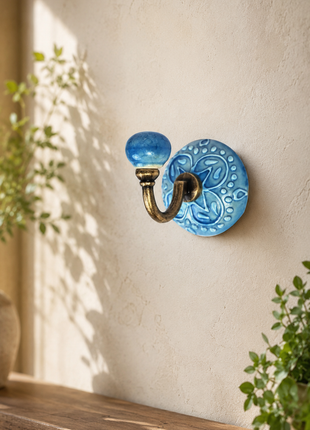 Handmade Ceramic Round Wall Hook