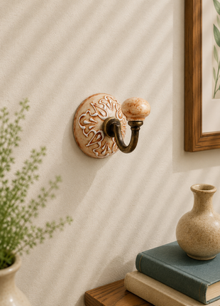 Handmade Ceramic Round Wall Hook