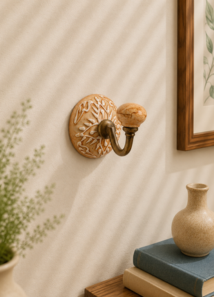 Handmade Ceramic Round Wall Hook
