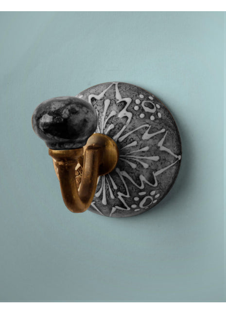 Handmade Ceramic Round Wall Hook