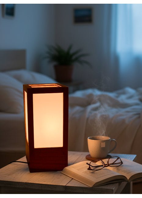 Beautiful Unique Wooden Table lamp