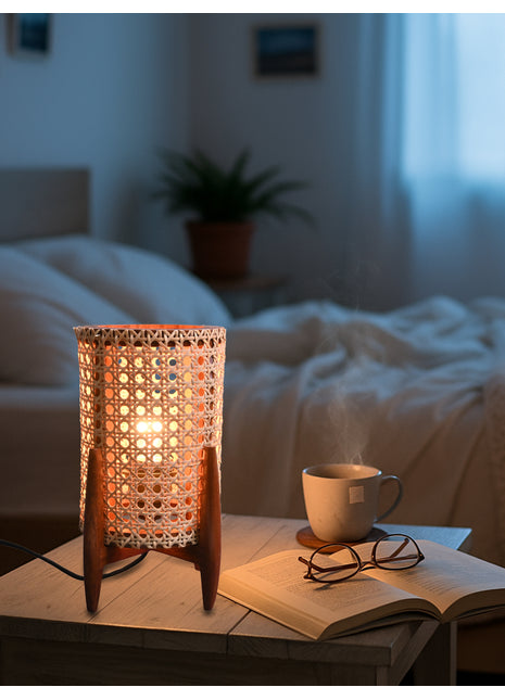 Beautiful Unique Wooden Table lamp