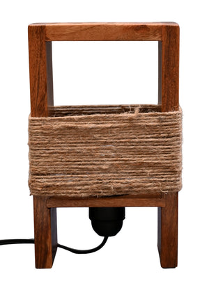 Beautiful Unique Wooden Table lamp